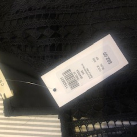 Chelsea lace front black top - Picture 3 of 4